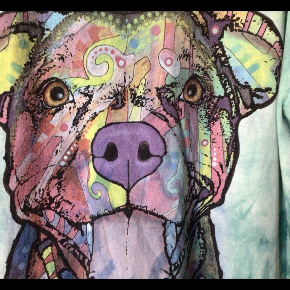 💵❤️Pit Bull Smile tee EUC - Picture 4 of 10